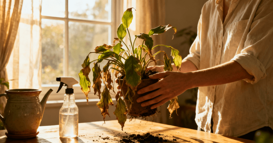 How To Revive A Dying Houseplant: 5 Essential Steps For New Plant Owners