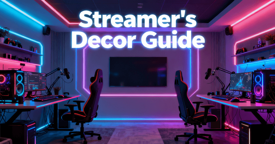 How To Decorate A Streaming Studio Room: A Practical Guide For Streamers